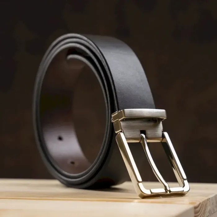 Ремень мужской GRANDE PELLE 11065 кожа Коричневый