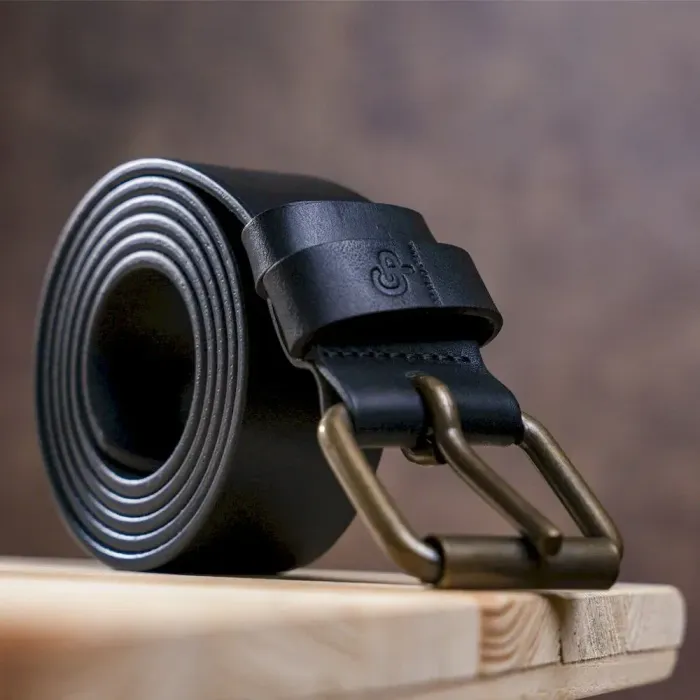 Ремінь чоловічий GRANDE PELLE 11135 Чорний