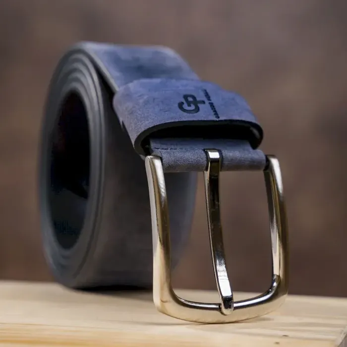 Ремінь чоловічий GRANDE PELLE 11139 синій