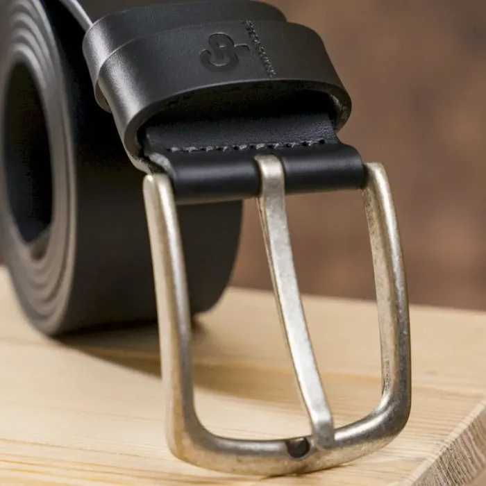 Ремінь чоловічий GRANDE PELLE 11259 Чорний