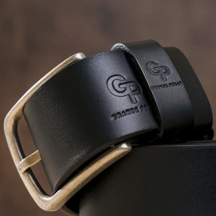 Ремінь чоловічий GRANDE PELLE 11259 Чорний
