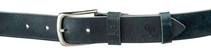 Чоловічий ремень під джинси GRANDE PELLE 11232 Синій