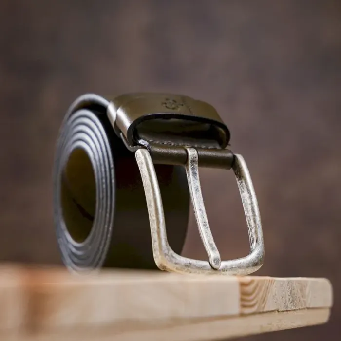 Ремень мужской под джинсы GRANDE PELLE 11255 Шоколадный