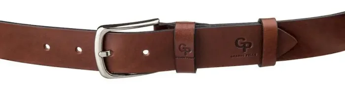 Ремень мужской под джинсы GRANDE PELLE 11256 Коричневый