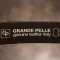 Ремень мужской с закругленной пряжкой GRANDE PELLE 11265 Коричневый