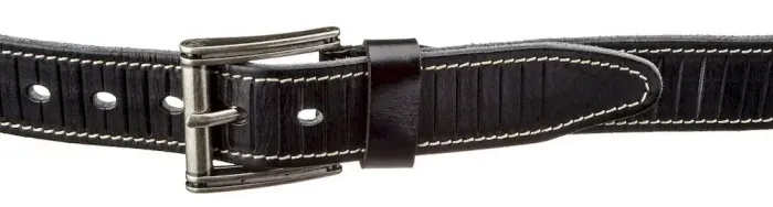 Ремінь чоловічий Vintage 20072 Чорний