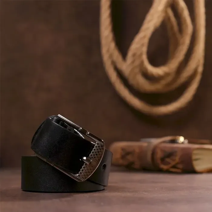 Ремень SHVIGEL мужской 17300 Черный