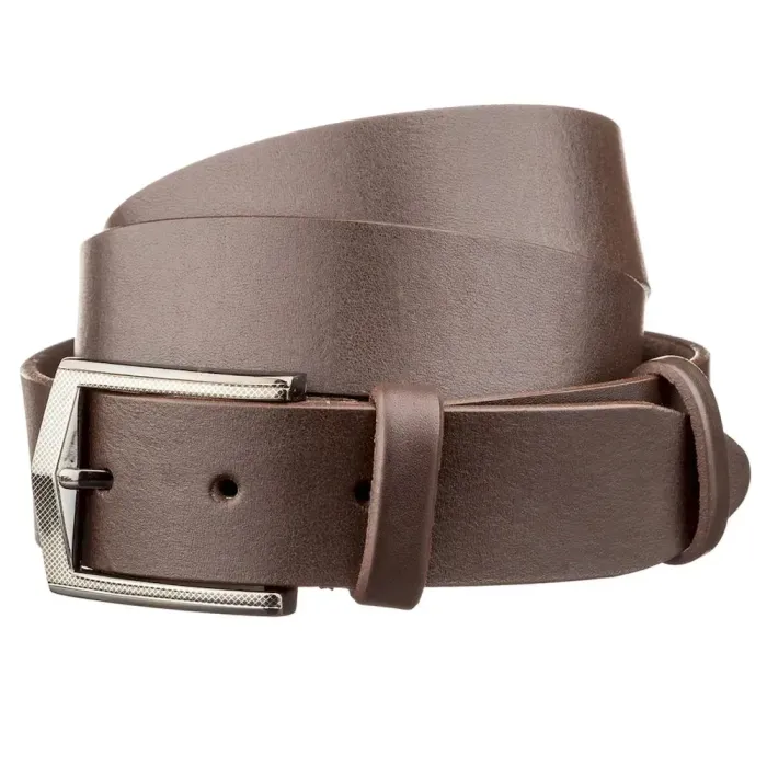 Ремень SHVIGEL мужской 17304 Коричневый