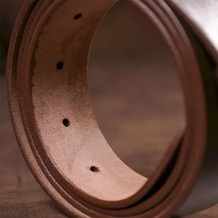 Ремень SHVIGEL мужской 17304 Коричневый