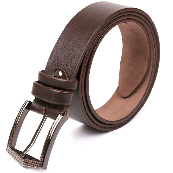 Ремень SHVIGEL мужской 17304 Коричневый