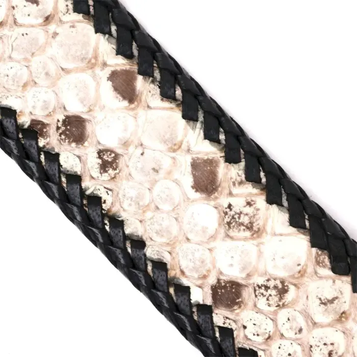 Ремінь SNAKE LEATHER 18192 з натуральної шкіри пітона Різнокольоровий