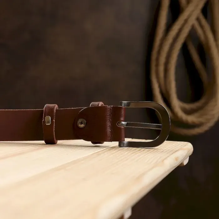 Ремінь жіночий з натуральної шкіри Vintage 20784