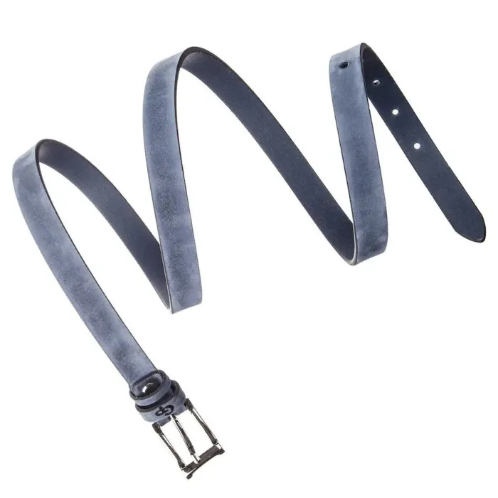 Ремень женский кожаный GRANDE PELLE 11233 Синий