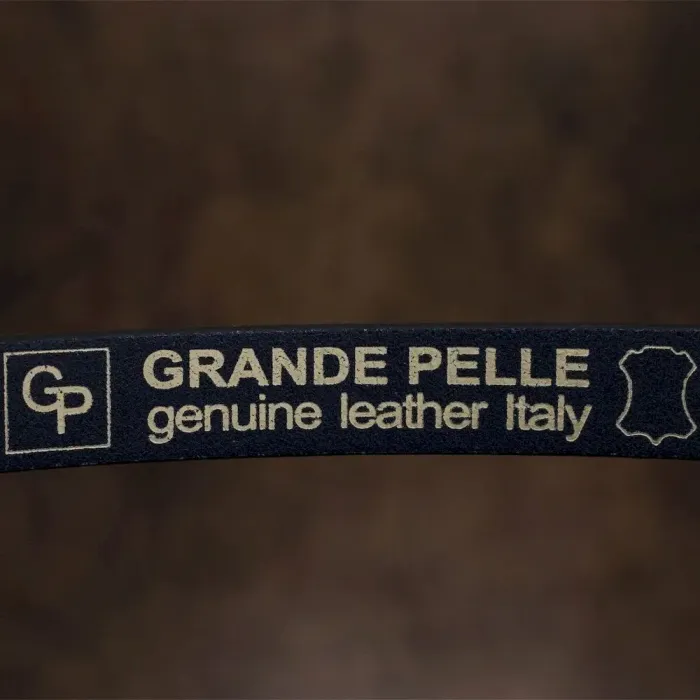 Ремень женский кожаный GRANDE PELLE 11233 Синий