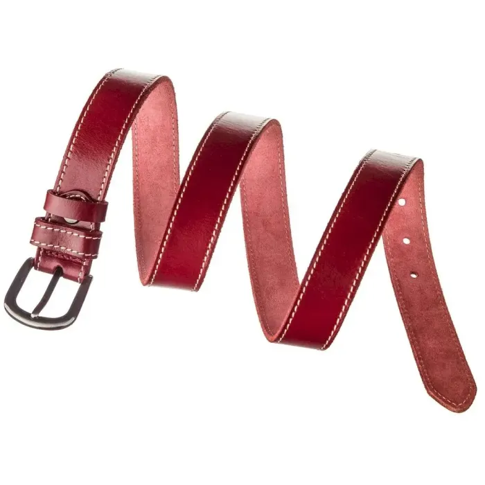 Ремень женский Vintage 20124 Бордовый