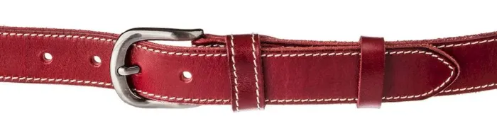 Ремень женский Vintage 20124 Бордовый