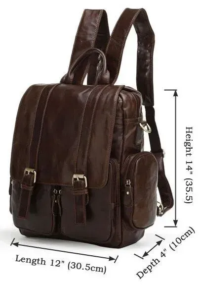 Рюкзак Vintage 14163 Коричневий