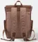 Рюкзак дорожній текстильний Vintage 20057 Коричневий