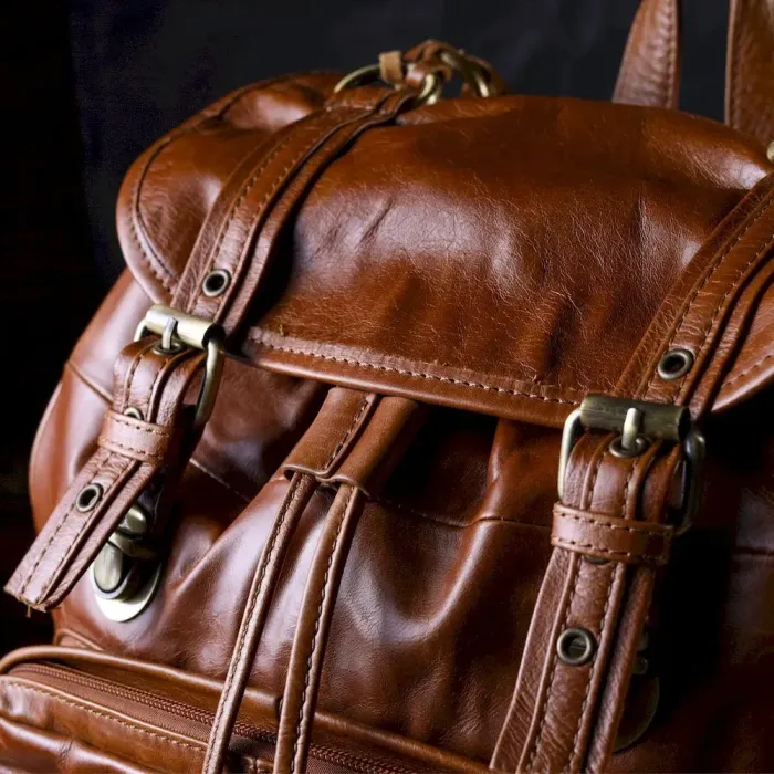 Рюкзак дорожній Vintage 14946 Рудий
