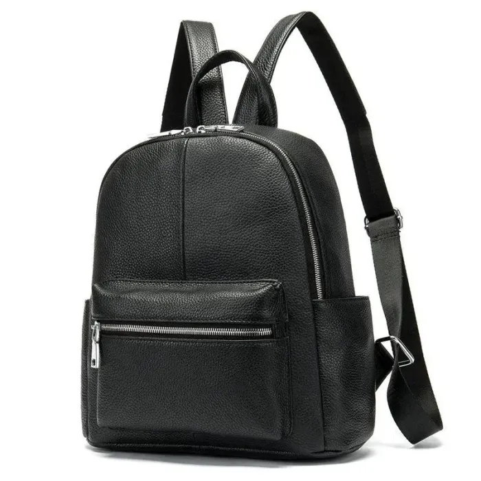 Рюкзак кожаный Vintage 14864 Черный