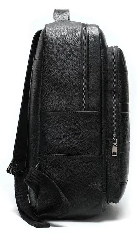 Рюкзак кожаный Vintage 20037 Черный