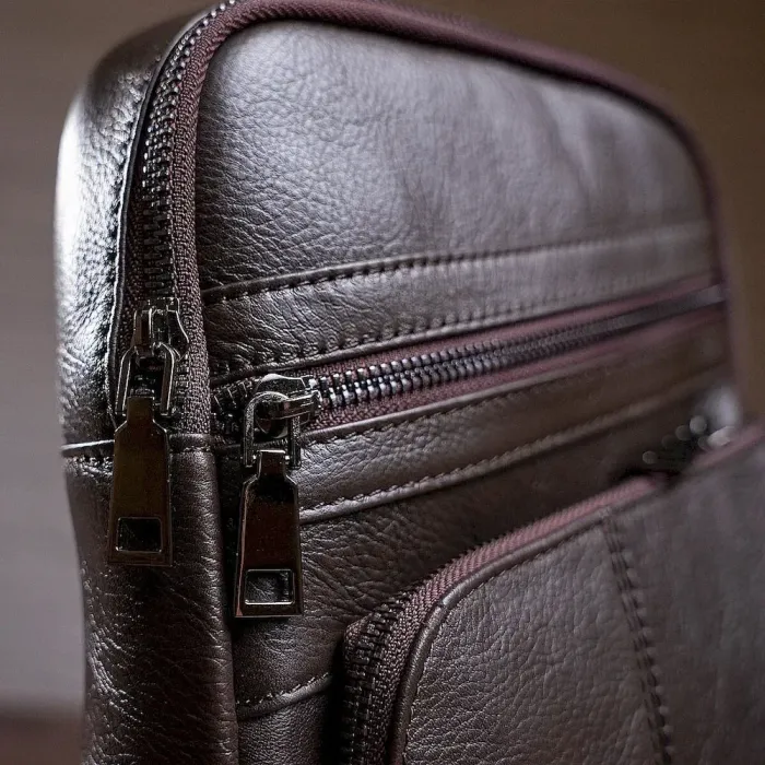 Рюкзак чоловічий Vintage 14624 шкіряний Коричневий