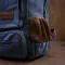 Рюкзак текстильний дорожній унісекс на два відділення Vintage 20613 Синій