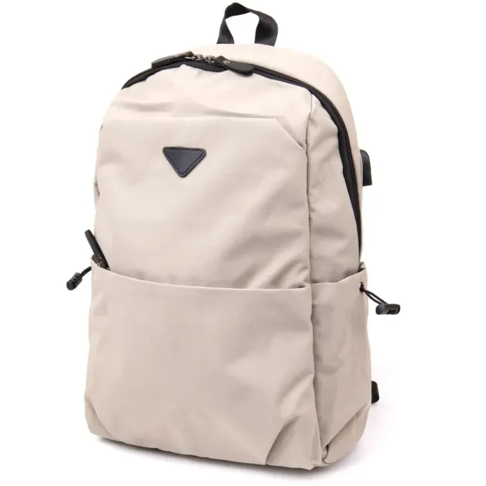 Рюкзак текстильний smart унісекс Vintage 20624 Сірий