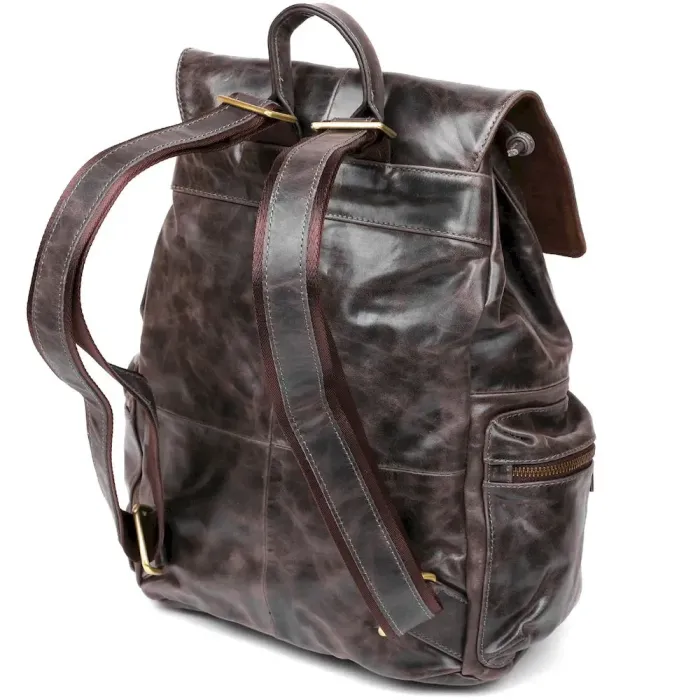 Рюкзак Vintage 14668 шкіряний Коричневий
