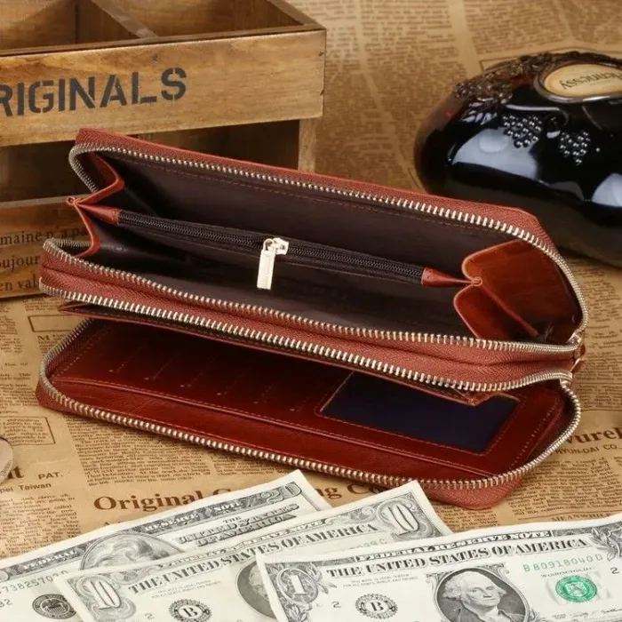 Чоловічий клатч Vintage 14195 Коричневий