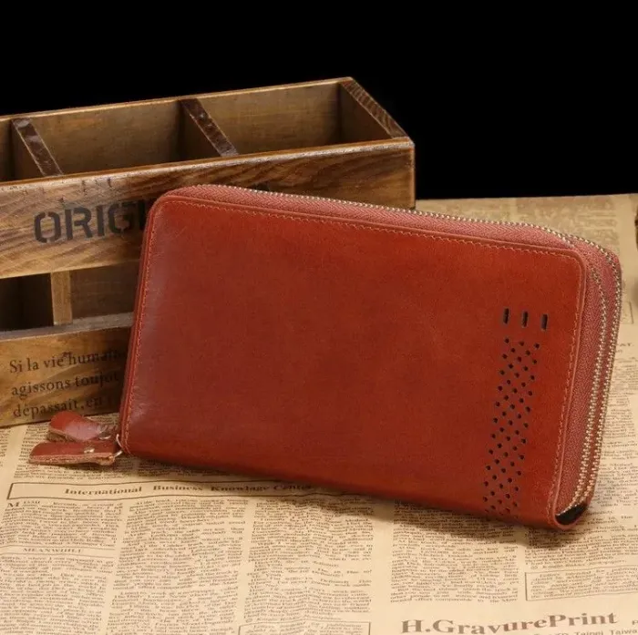 Чоловічий клатч Vintage 14195 Коричневий