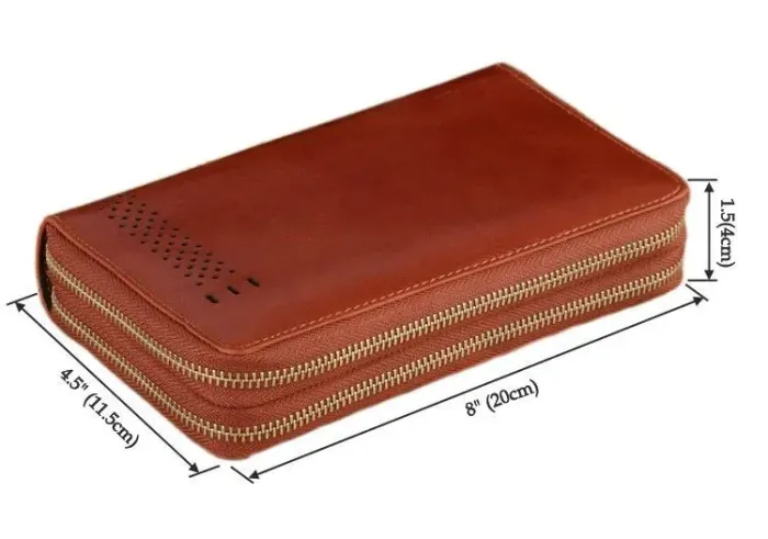 Чоловічий клатч Vintage 14195 Коричневий