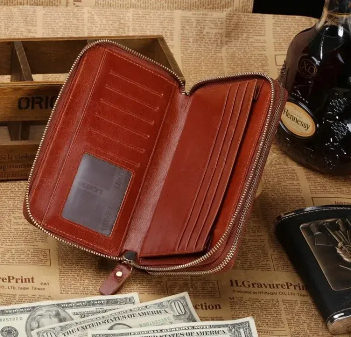 Чоловічий клатч Vintage 14195 Коричневий