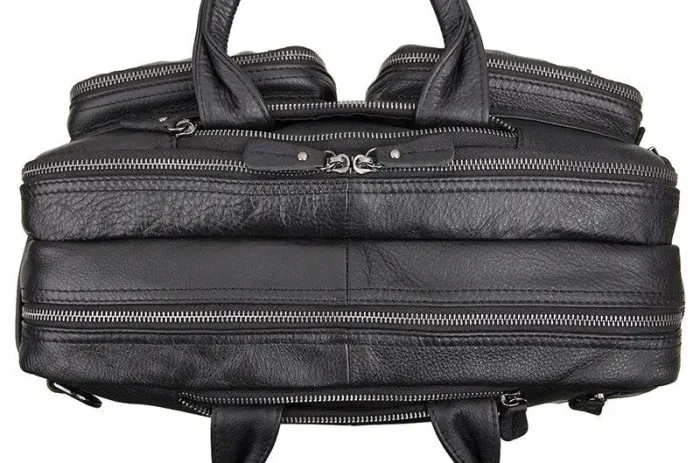 Сумка чоловіча Vintage 14058 Чорна