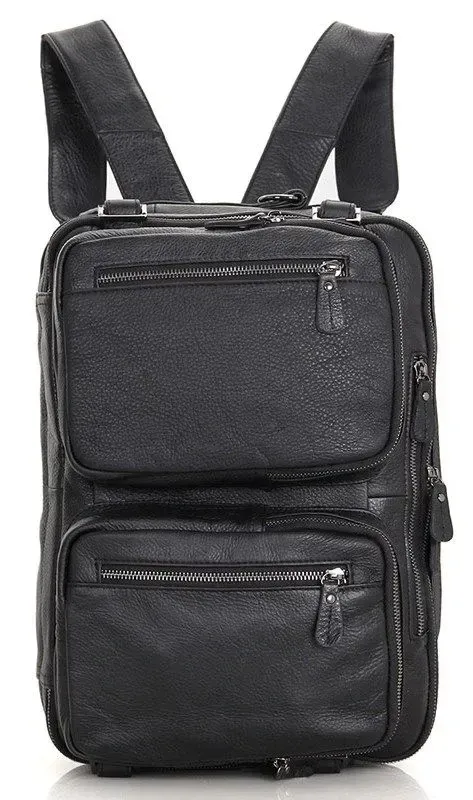 Сумка чоловіча Vintage 14058 Чорна