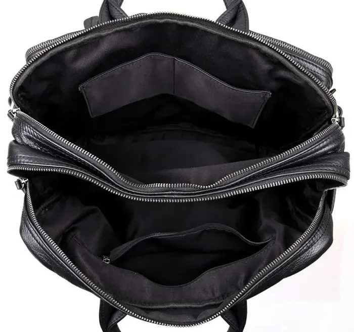 Сумка чоловіча Vintage 14058 Чорна