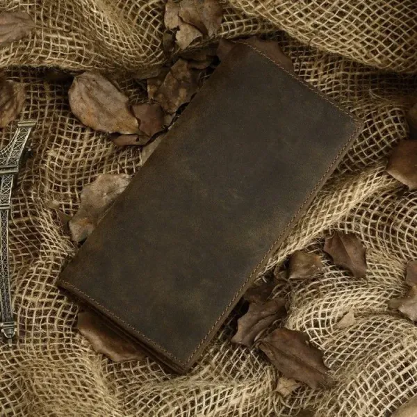 Гаманець чоловічий Vintage 14228 Вінтажна шкіра Коричневий