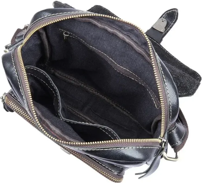 Сумка чоловіча Vintage 14458 Чорна