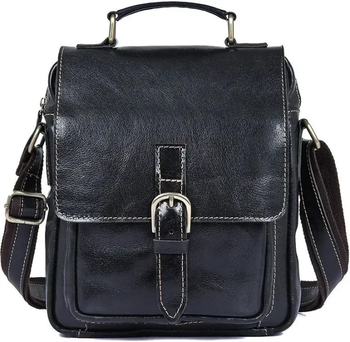 Сумка чоловіча Vintage 14458 Чорна