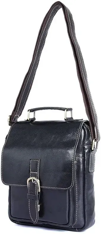 Сумка чоловіча Vintage 14458 Чорна