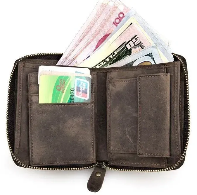 Гаманець чоловічий Vintage 14224 Коричневий