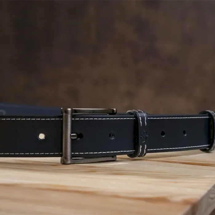 Ремінь чоловічий GRANDE PELLE 00765 Синій