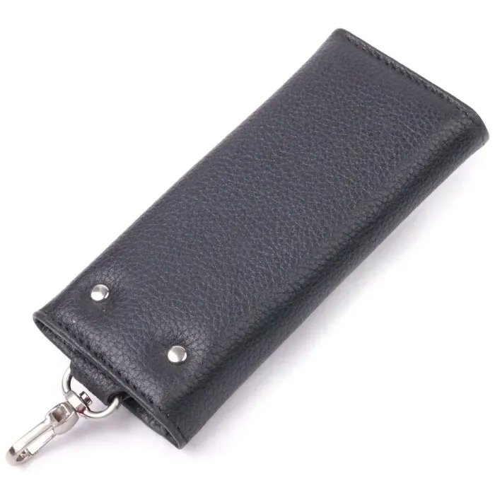 Стильна ключниця із натуральної шкіри KARYA 21427 Чорний