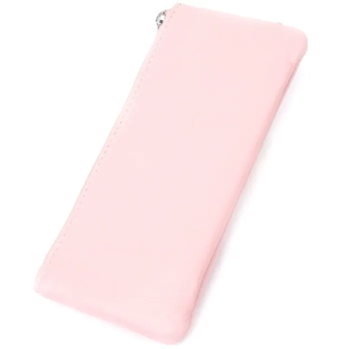 Стильна ключниця ніжного кольору із натуральної шкіри ST Leather 22510 Рожевий