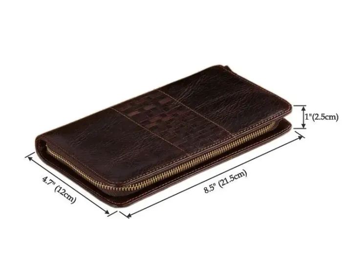 Стильна чоловіча барсетка портмоне Vintage 14188