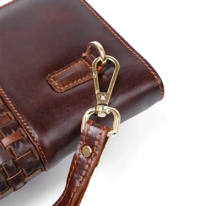 Стильна чоловіча барсетка портмоне Vintage 14188