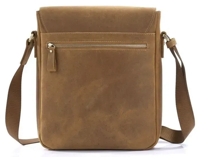Сумка чоловіча Vintage 14184 через плече Коричнева