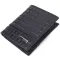 Стильне портмоне для чоловіків із фактурної натуральної шкіри KARYA 21321 Чорний