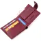 Стильное женское портмоне с блоком для карт из натуральной кожи ST Leather 19472 Бордовый