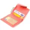 Стильный компактный женский кошелек из натуральной кожи CANPELLINI 21669 Коралловый